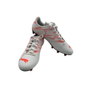 Puma Attacanto FG/AG Soccer Cleats 107477-13 Women's 8M/EU: 40.5, White/Orange